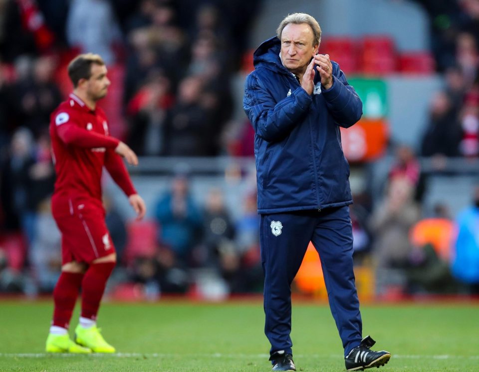  Cardiff boss Neil Warnock at first thought the game with Leicester should be cancelled