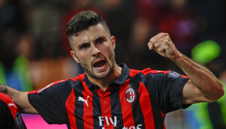  Patrick Cutrone has been in fine form Milan this season, with five goals and one assist