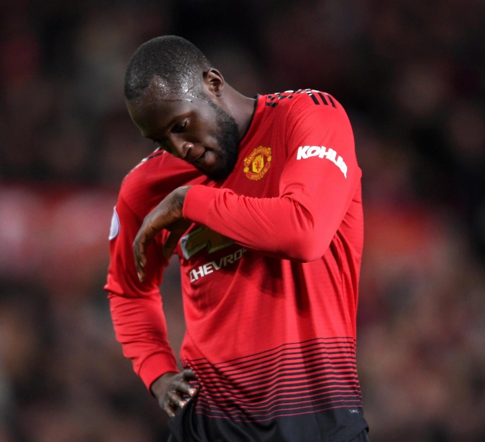 Romelu Lukaku has struggled to impress leading the Manchester United line this season and has not scored since September