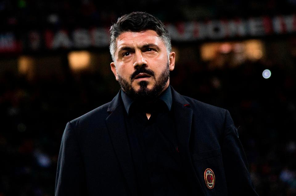  Former Italy international Gennaro Gattuso takes his Milan side to Udinese on Sunday