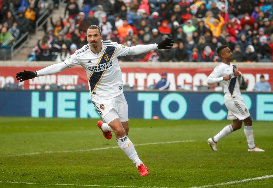  AC Milan want to sign LA Galaxy striker Zlatan Ibrahimovic in January