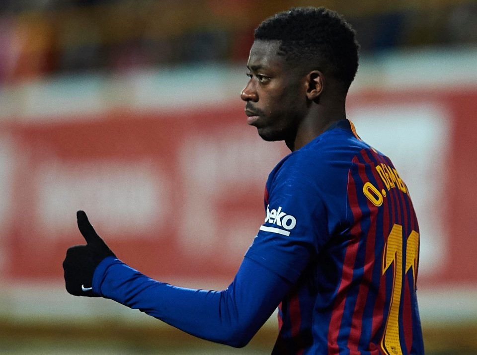  Despite his recent antics, Dembele wants to stay in Barcelona