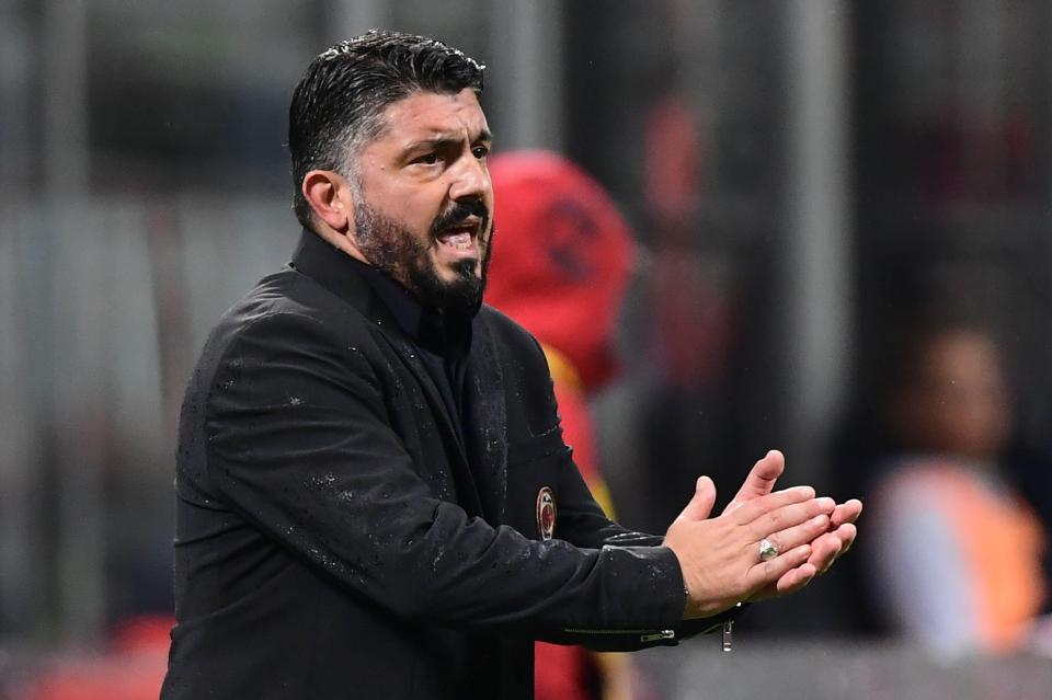  Milan boss Gennaro Gattuso knows he needs more attacking options in his squad