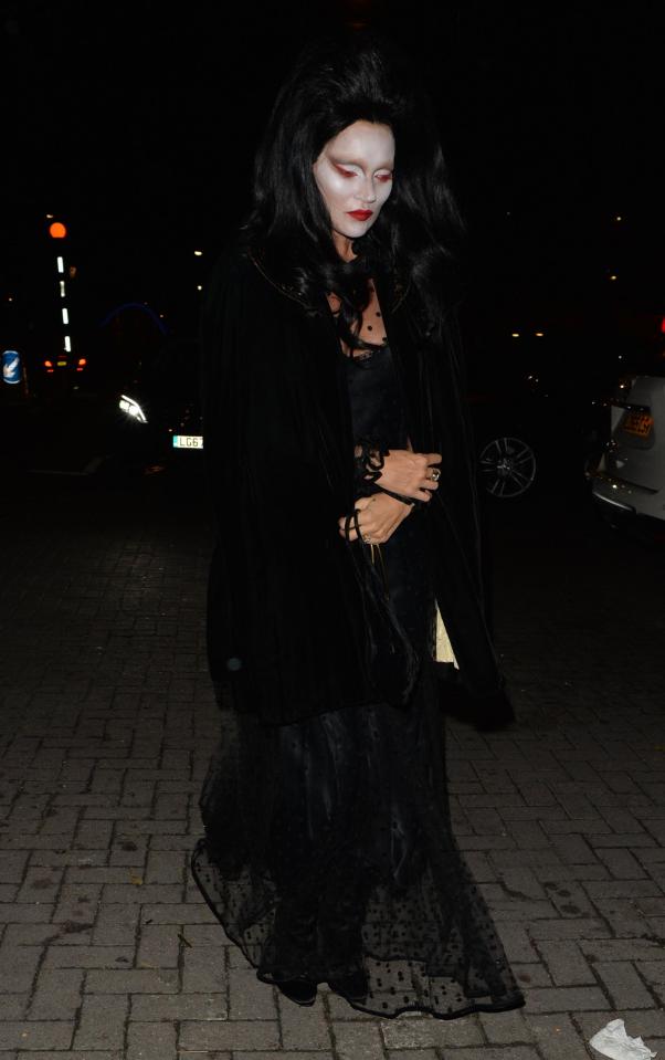  Kate Moss looked amazing at Rita Ora's Halloween party