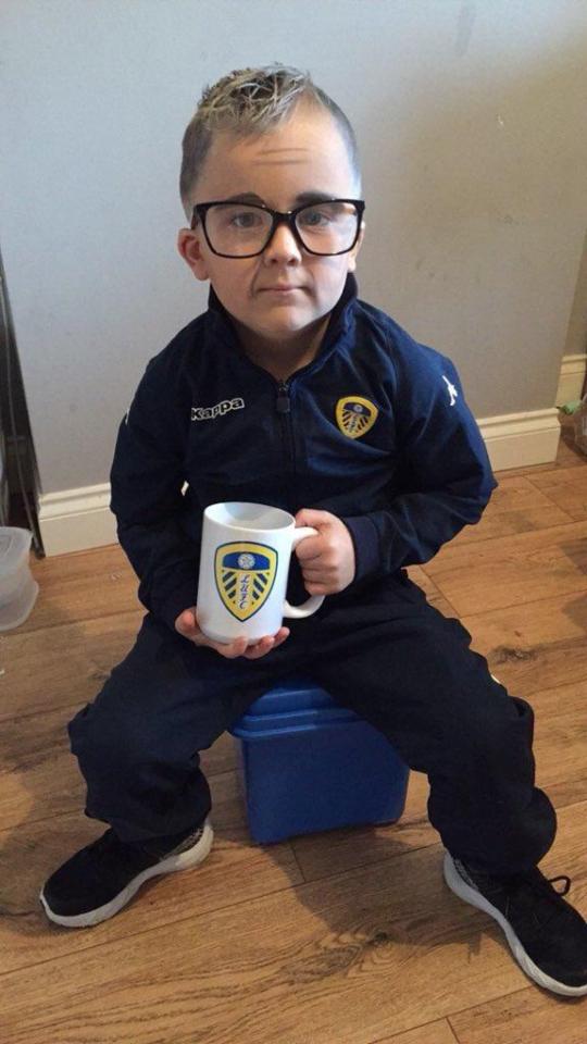  Four-year-old Freddie Callaghan may have just won Halloween with this brilliant take on Marcelo Bielsa