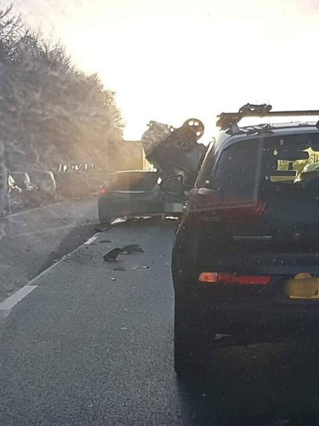  Erksine Bridge closed this morning following a five-car smash