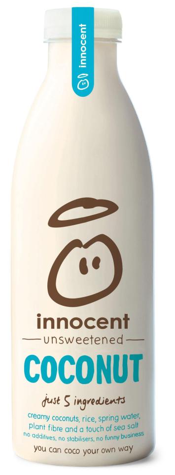  Innocent has a great range of vegan milks which includes a new coconut milk