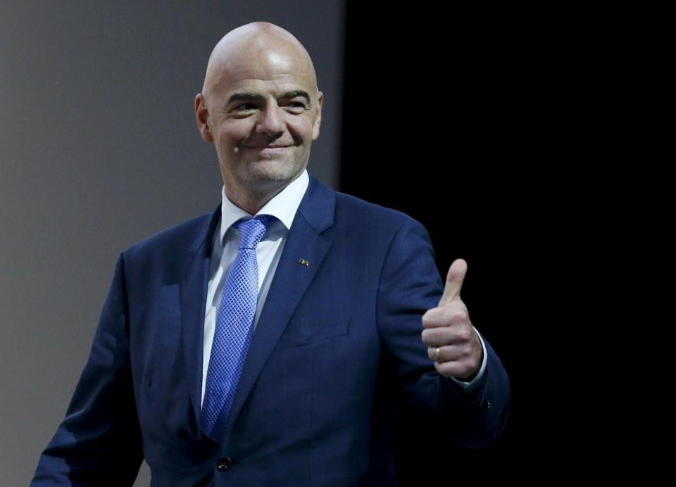  Gianni Infantino is pushing ahead with ambitious plans for the Qatar World Cup