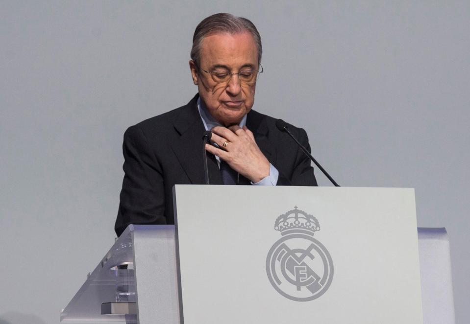  Real president Florentino Perez wants to take Neymar back to La Liga