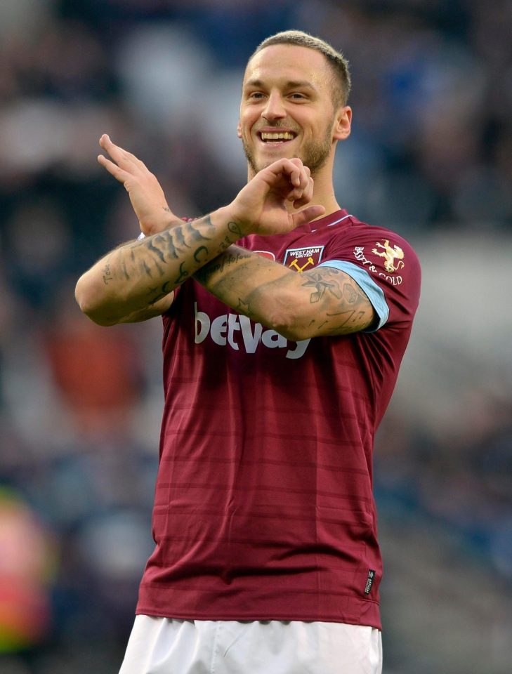  Marko Arnautovic is West Ham's captain and his goals are expected to see the Hammers to safety for another season