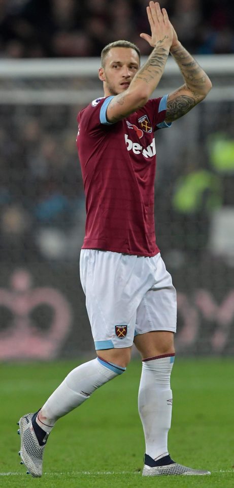  The Austrian striker was West Ham's top scorer last season and is leading the charts this season too