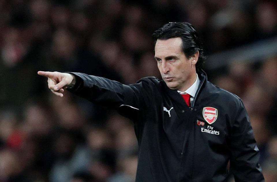  Unai Emery's objective for this season is to qualify for the Champions League