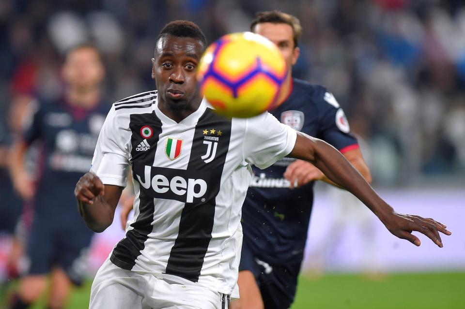  Blaise Matuidi took a knock to his hip in the 3-1 win over Cagliari on Saturday, and faces a race to be fit