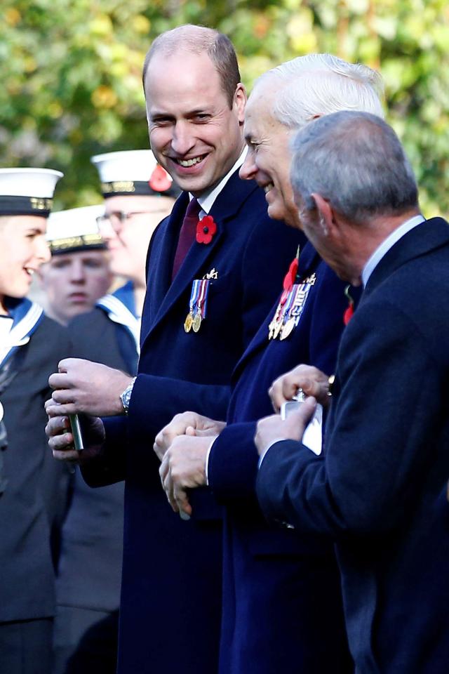  Prince William smiled after taking a swig of what turned out to be Jagermeister