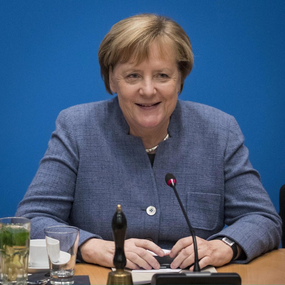  There is growing anxiety over the disintegration of Angela Merkel's authority