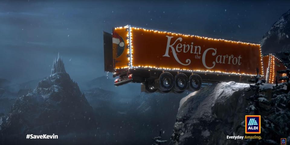  Kevin the Carrot returns to Aldi's campaign - but Dulcie wouldn't mind if he got the chop.