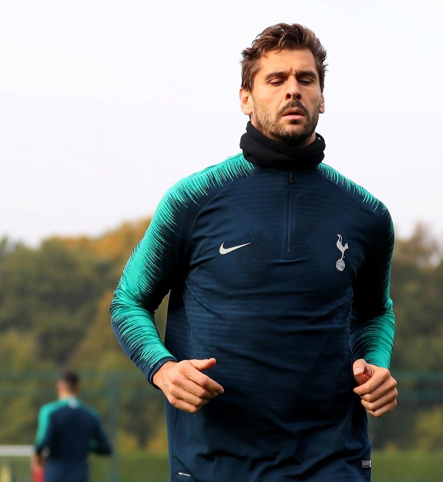  Spurs fringe striker Fernando Llorente is itching for more first-team football