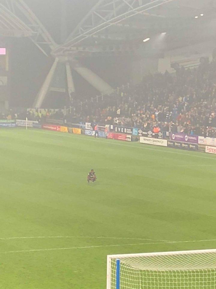  Ryan Sessegnon hung back on the pitch long after the 1-0 defeat