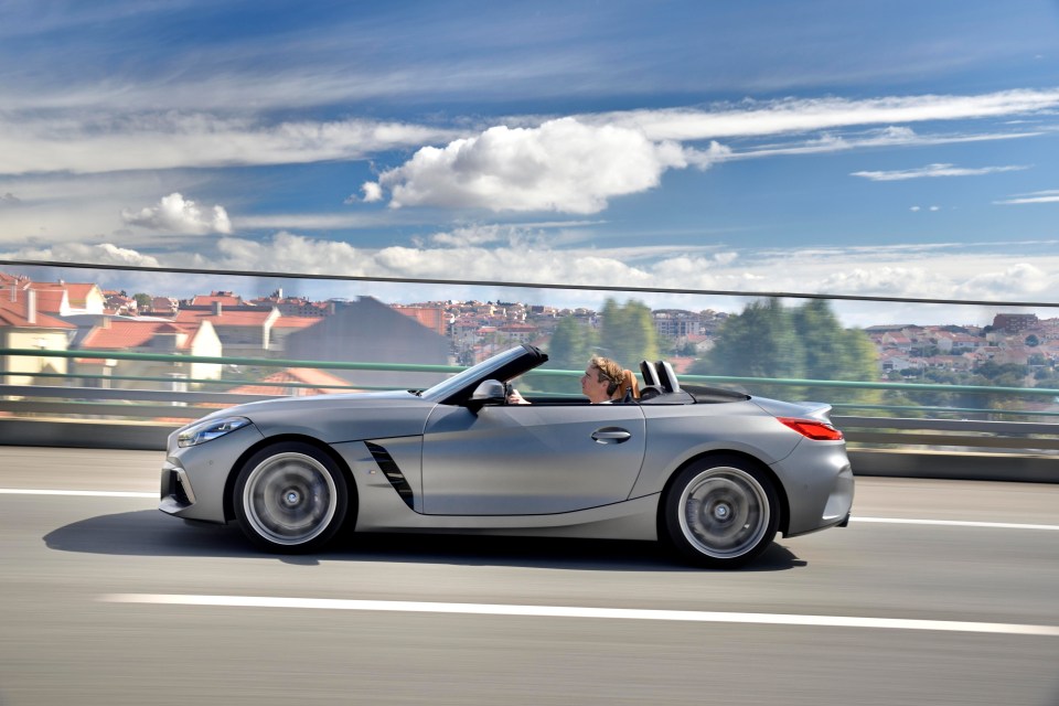 The new BMW Z4 is a drop-top, which makes it look quite different to the Toyota Supra