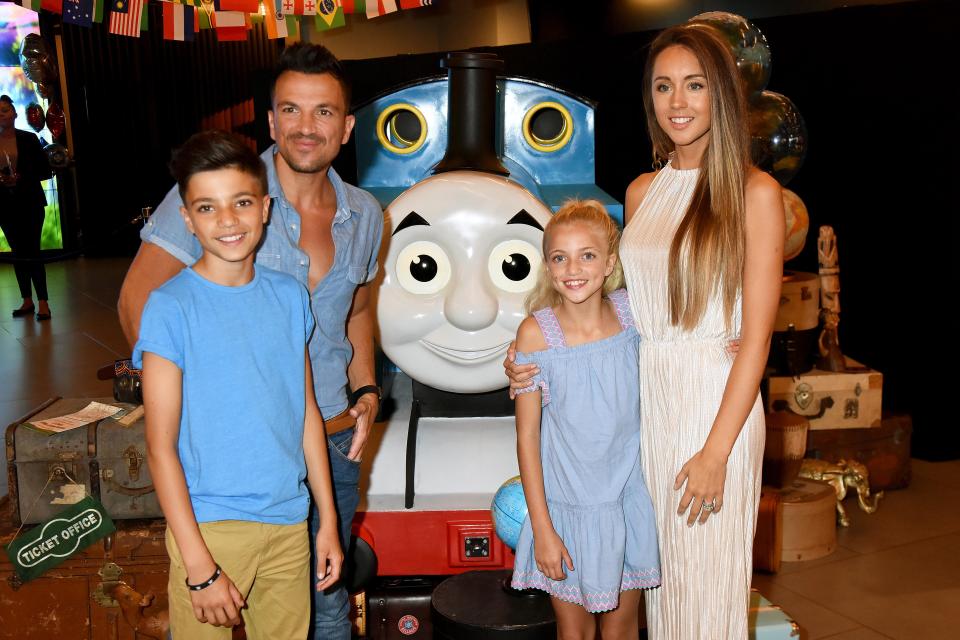  Peter's kids - Junior and Princess - from his marriage to Katie Price moved in to their home this summer after the glamour model ran into financial difficulty