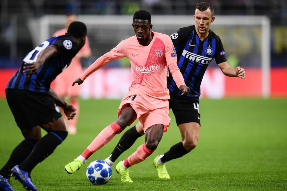  Dembele has had a rocky start to his Barca spell