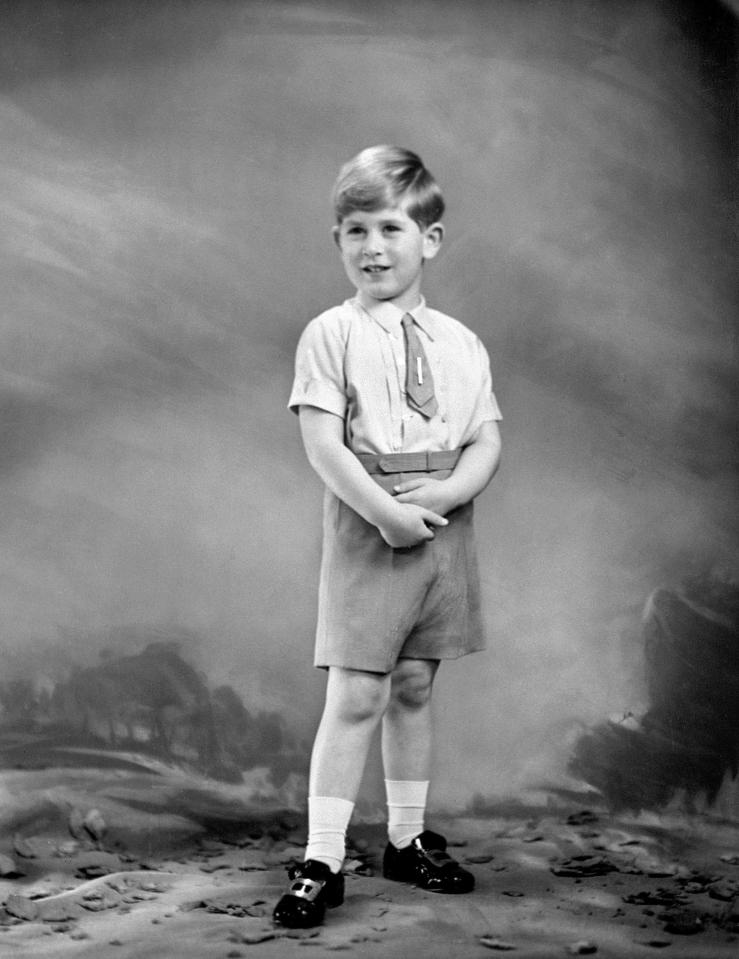  1953: The birthday portrait of Prince Charles on his fifth birthday