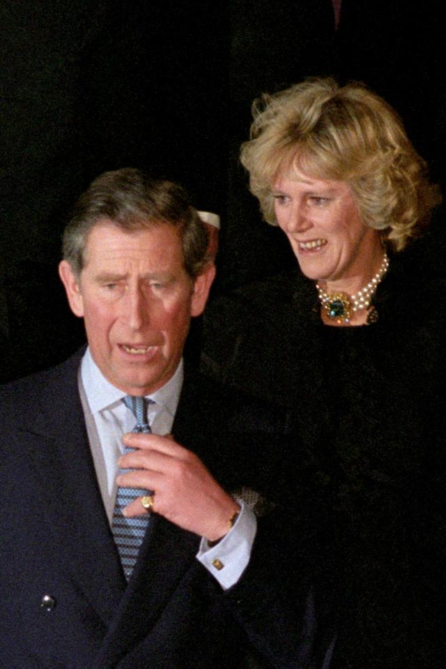  1999: Charles and Camilla Parker Bowles stepping out in public together for the first time, following a 50th birthday dinner-dance for Mrs Parker Bowles' sister, Annabel Elliott