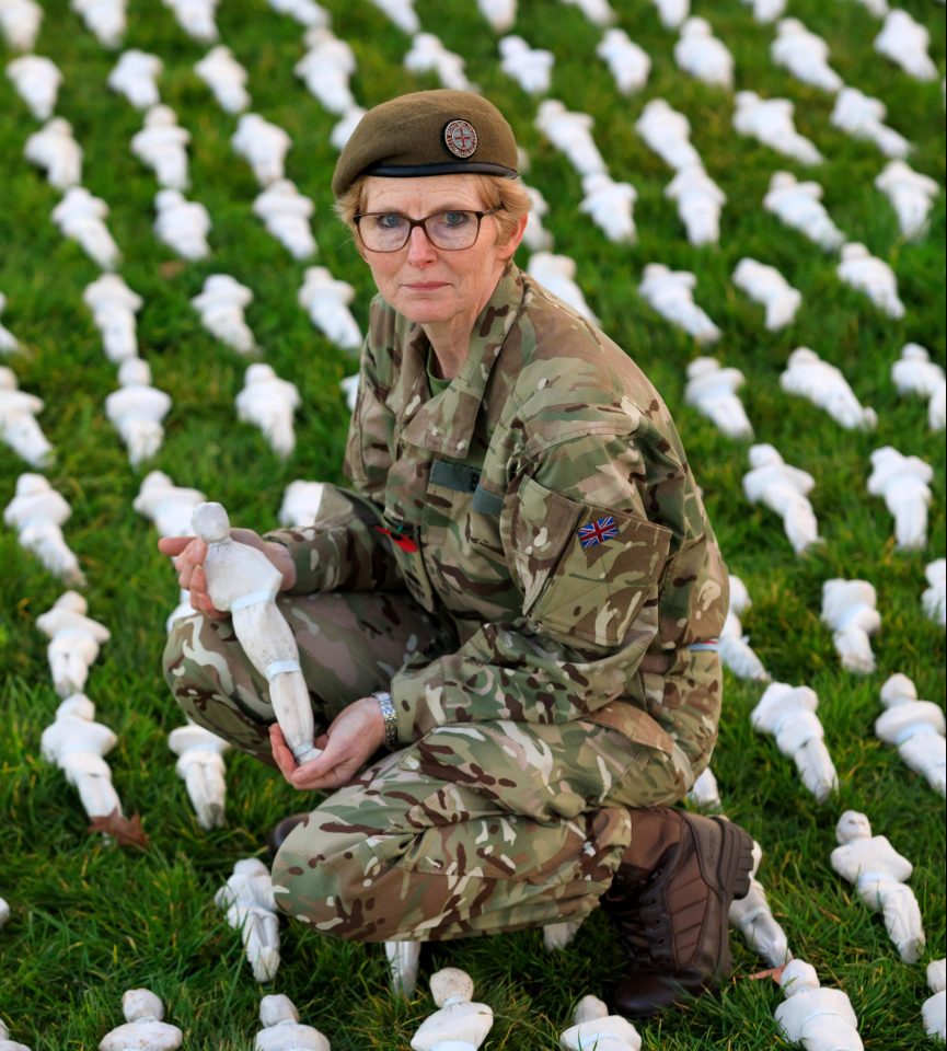  Commander Kate Brazier pays tribute to her great-uncle Finlay Kerr who was killed in action