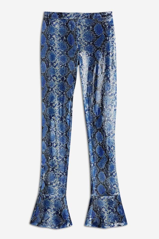  These snake skin trousers are priced at £95