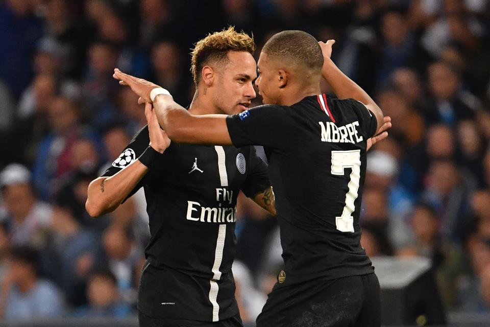  Neymar and Mbappe have scored 13 goals each this season for PSG