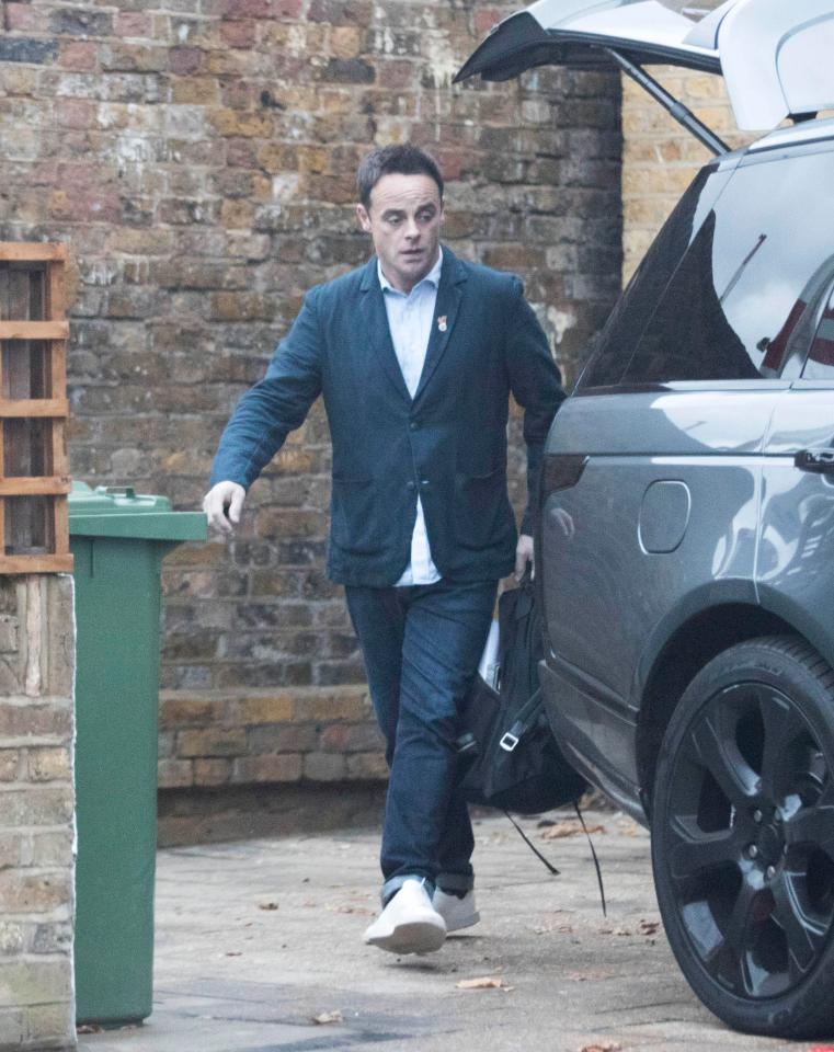  The presenting duo were seen leaving their management offices earlier this week