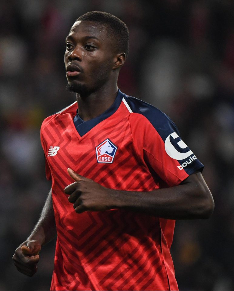  Arsenal could speed up their interest in Lille's Ivory Coast star Nicolas Pepe