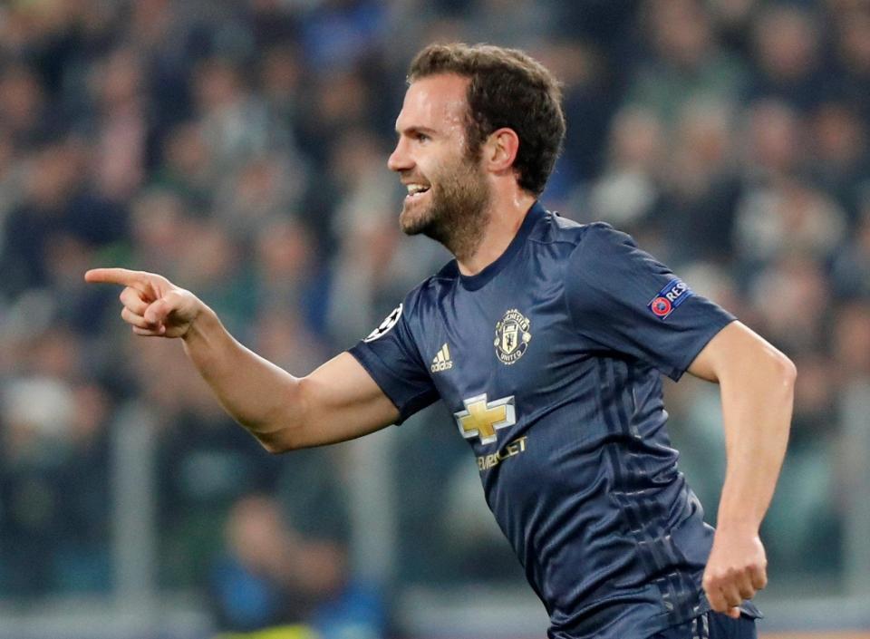  Juan Mata could be set to sign a new three-year deal at Man United