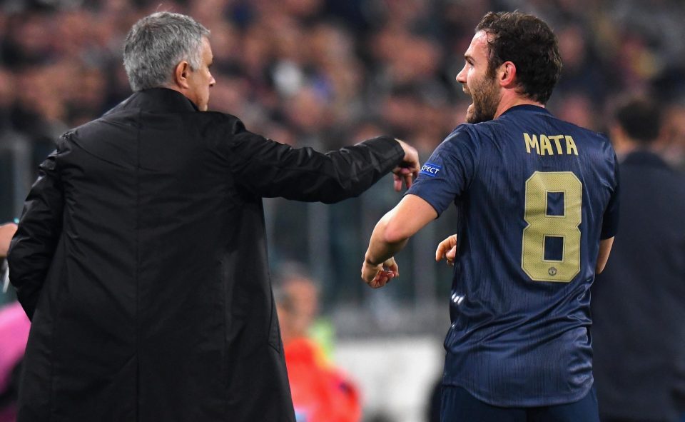  Mata has featured 13 times in all competitions under Jose Mourinho this campaign