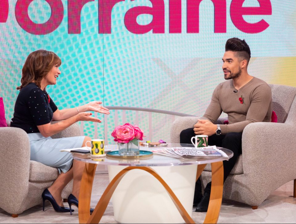  Speaking on Lorraine, the star revealed appearing in Strictly had 'opened doors for him'