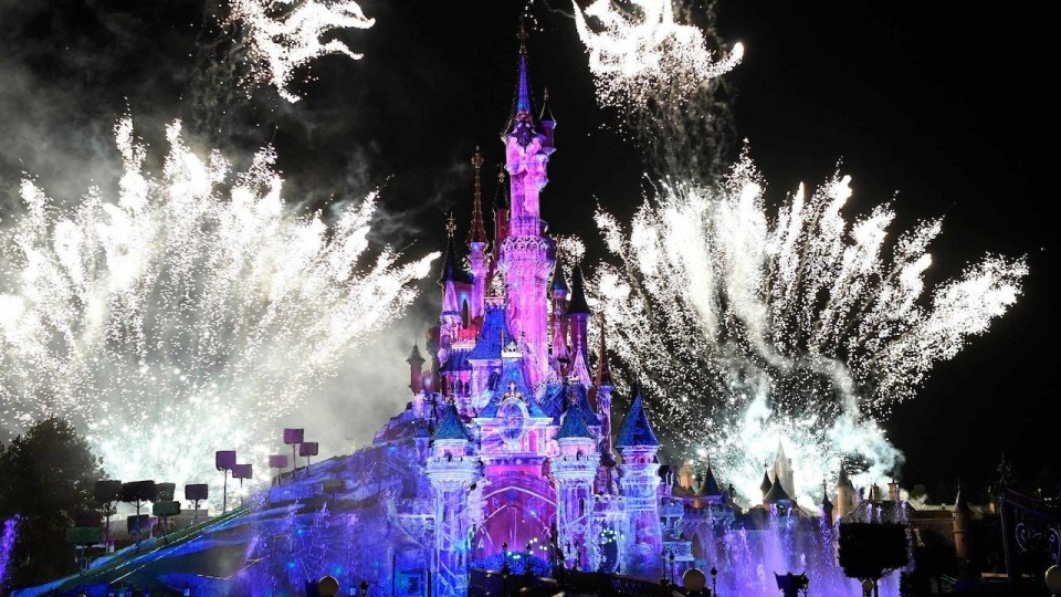 There will be a special New Year's Eve fireworks display at the Sleeping Beauty Castle at midnight