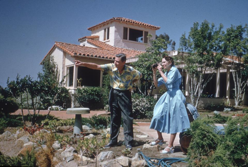 Helen and her husband live in a mountain home together until his death