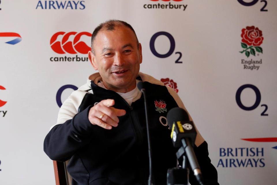  Eddie Jones has joked he wants the Spice Girls to perform during the Haka