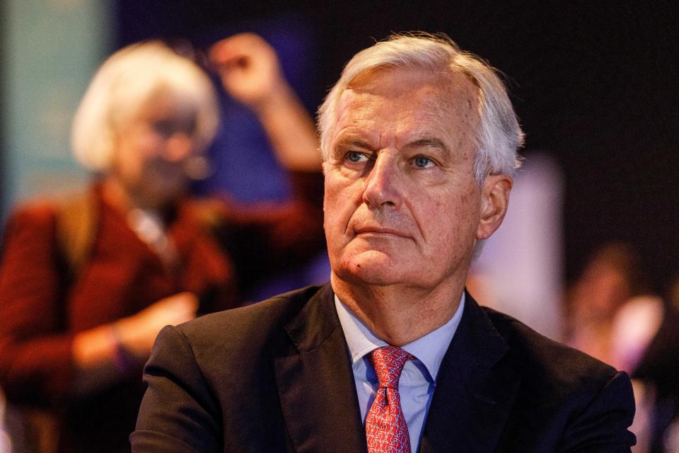  The EU countries have called chief negotiator Michel Barnier's plan 'weak'