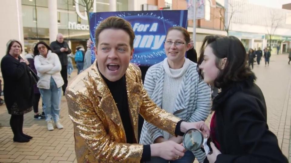  Stephen presents the popular In For A Penny segment on Saturday Night Takeaway - which is being made into its own spin-off show