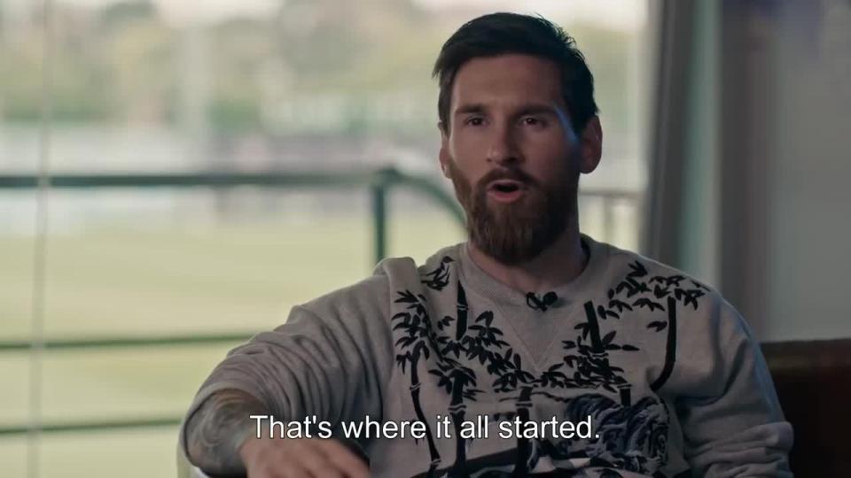  The documentary talks about the rise of the famous Barcelona team