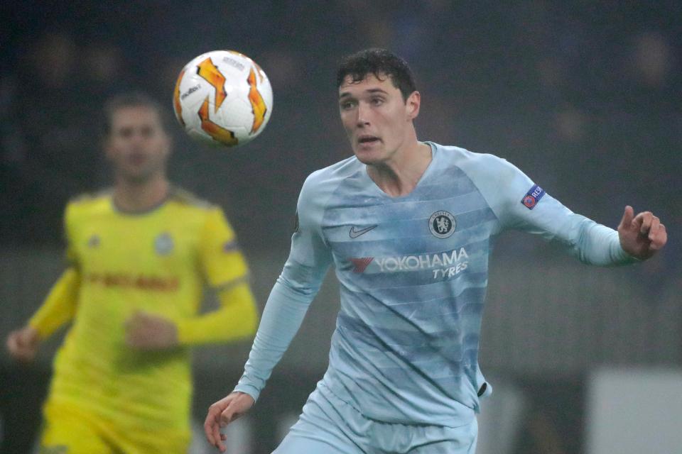  Andreas Christensen could be tempted to leave Chelsea on a loan deal