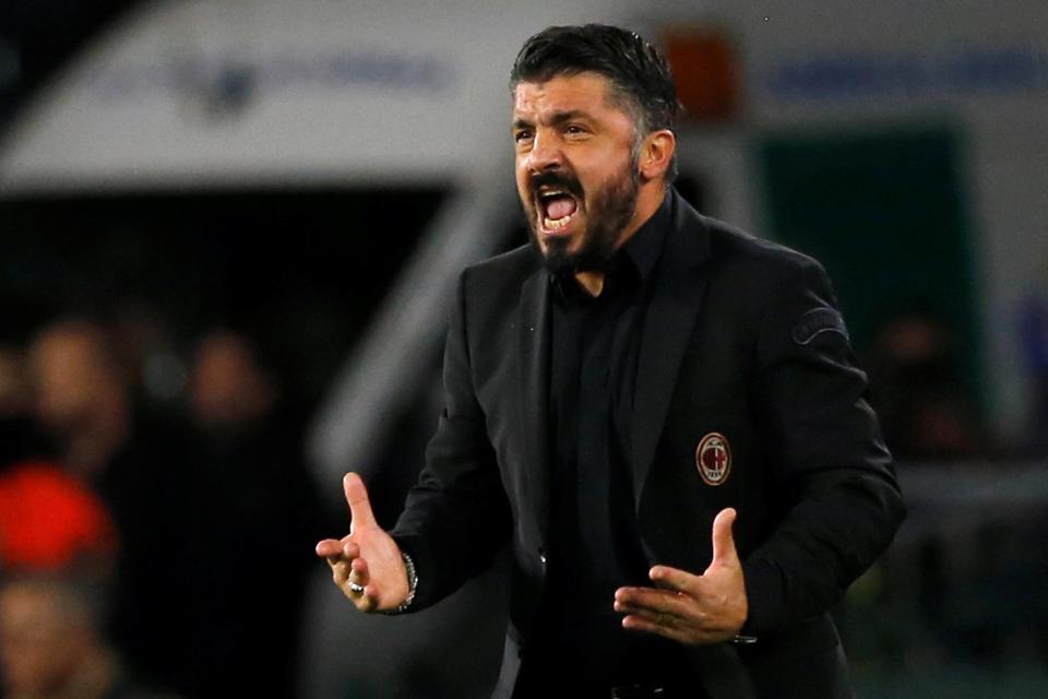  Arsene Wenger descried talks of replacing Gennaro Gattuso at Milan as 'fake news'