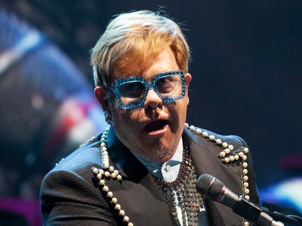  Elton John is rumoured to be behind the song in this year's John Lewis Christmas advert