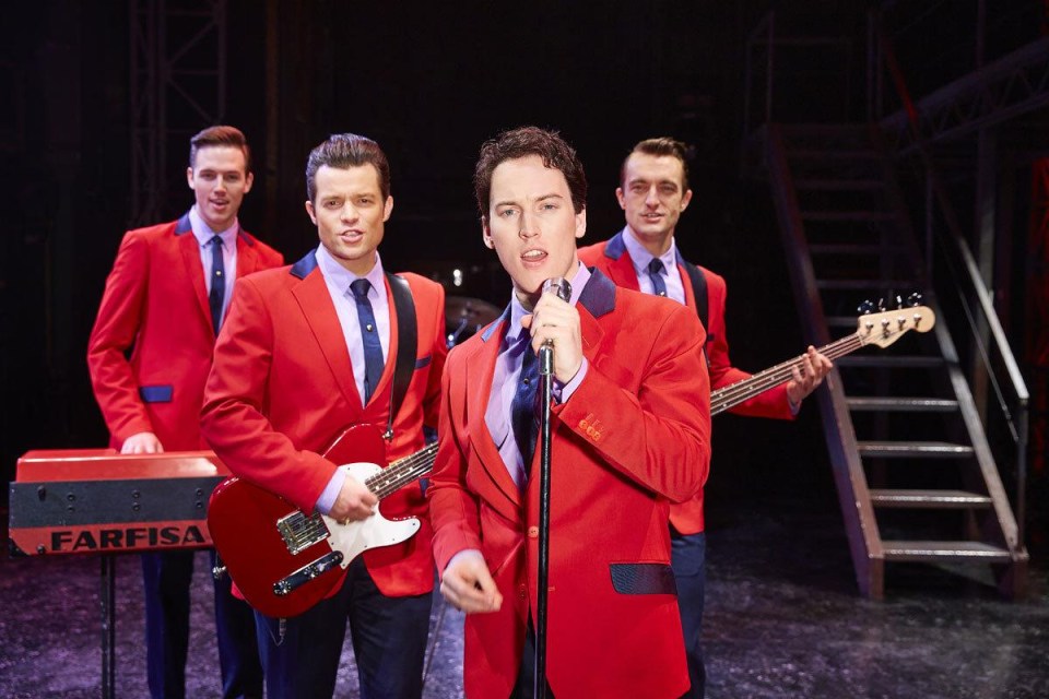 Jersey Boys’ Christmas run comes with festive editions of their red jackets