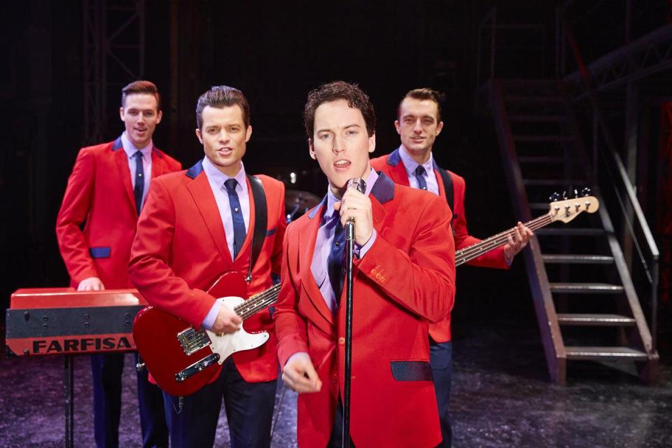  Jersey Boys' Christmas run comes with festive editions of their red jackets