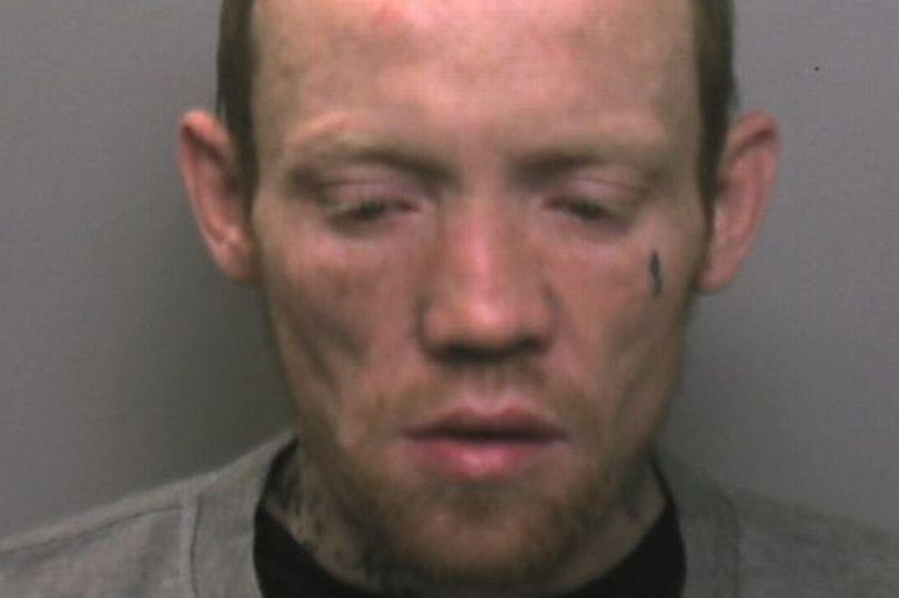  Karl Hall, 34, claimed he lived at the couple's home, while under the influence of monkey dust