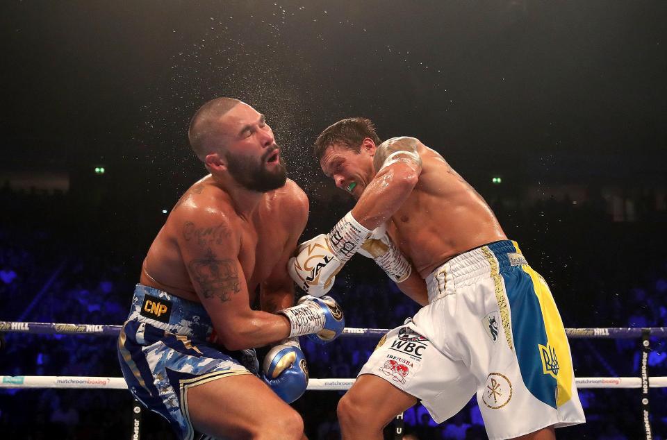  This was the beginning of the end for Tony Bellew as he was destroyed late on by Oleksandr Usyk