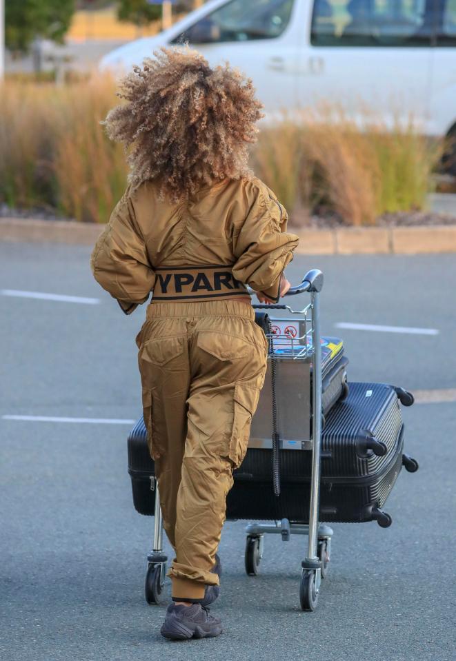  Fleur is one of the first celebs to arrive in Australia