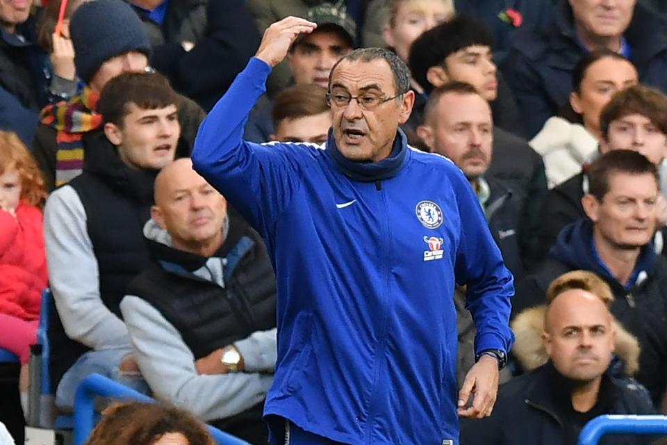  Sarri is unconcerned by the lack of goals from his main forwards